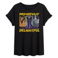 thumbnail image 1 of Disney Villains - Dreadlfully Delightful Scar Maleficent Hades - Juniors Ideal Flowy Muscle T-Shirt, 1 of 5