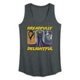 thumbnail image 1 of Disney Villains - Dreadlfully Delightful Scar Maleficent Hades - Women's Racerback Tank Top, 1 of 5
