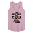 thumbnail image 1 of Disney Villains - Every Fairy Tale Needs A Viillain - Women's Racerback Tank Top, 1 of 5