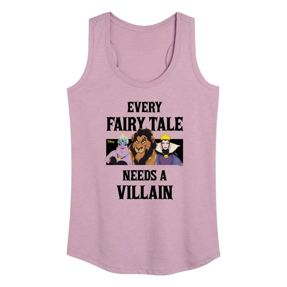 Disney Villains - Every Fairy Tale Needs A Viillain - Women's Racerback Tank Top