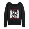 thumbnail image 1 of Disney Villains - Every Fairy Tale Needs A Villian - Women's Lightweight French Terry Long Sleeve Shirt, 1 of 5
