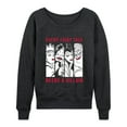 thumbnail image 1 of Disney Villains - Every Fairy Tale Needs A Villian - Women's Lightweight French Terry Long Sleeve Shirt, 1 of 5