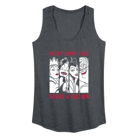 Disney Villains - Every Fairy Tale Needs A Villian - Women's Racerback Tank Top