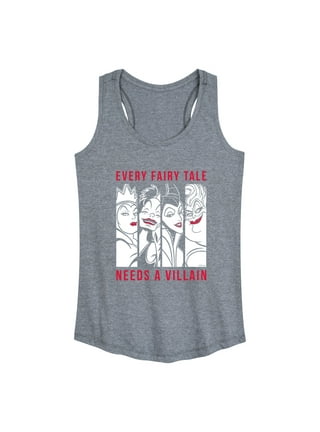 Vintage Fairtytale Cartoon Tank Tops for Women, Graphic Tank Top
