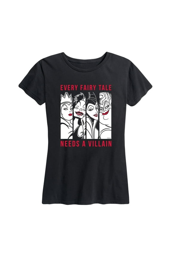 Villains - Every Fairy Tale Needs A Villian - Women's Short Sleeve Graphic T-Shirt