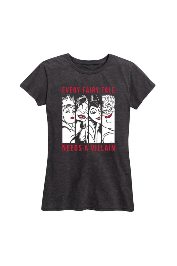 Villains - Every Fairy Tale Needs A Villian - Women's Short Sleeve Graphic T-Shirt