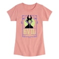 thumbnail image 1 of Disney Villains - Evil Maleficent - Toddler & Youth Girls Short Sleeve Graphic T-Shirt, 1 of 5