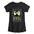 thumbnail image 1 of Disney Villains - Evil Maleficent - Toddler & Youth Girls Short Sleeve Graphic T-Shirt, 1 of 5
