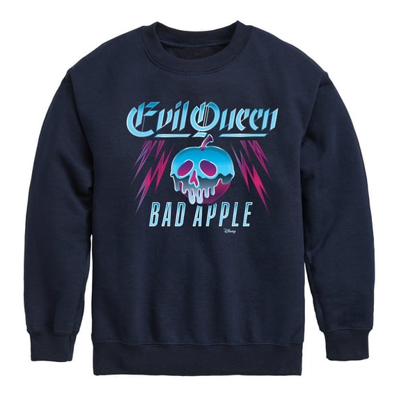 Disney Villains - Evil Queen Bad Apple - Toddler & Youth Crewneck Fleece Sweatshirt