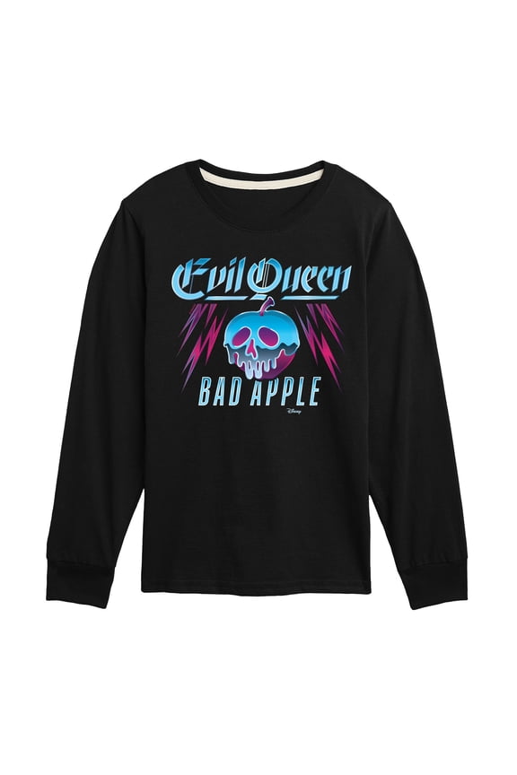 Villains - Evil Queen Bad Apple - Toddler & Youth Long Sleeve Graphic T-Shirt