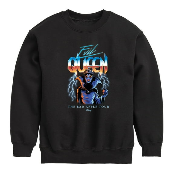 Disney Villains - Evil Queen Bad Apple Tour - Toddler & Youth Crewneck Fleece Sweatshirt