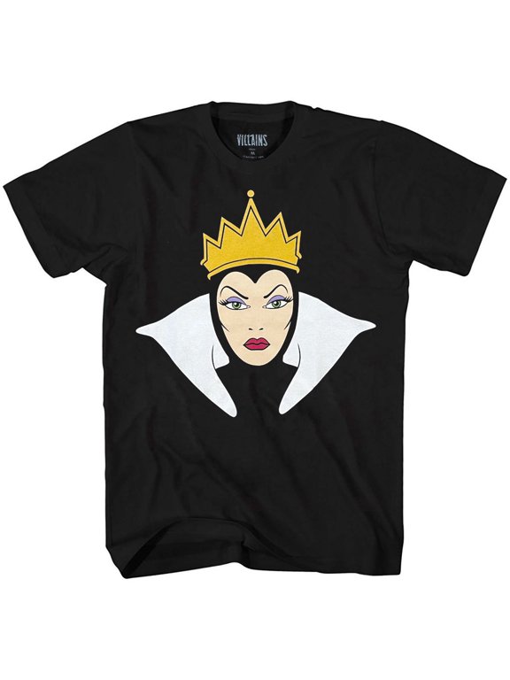 Villains Evil Queen Face T-Shirt