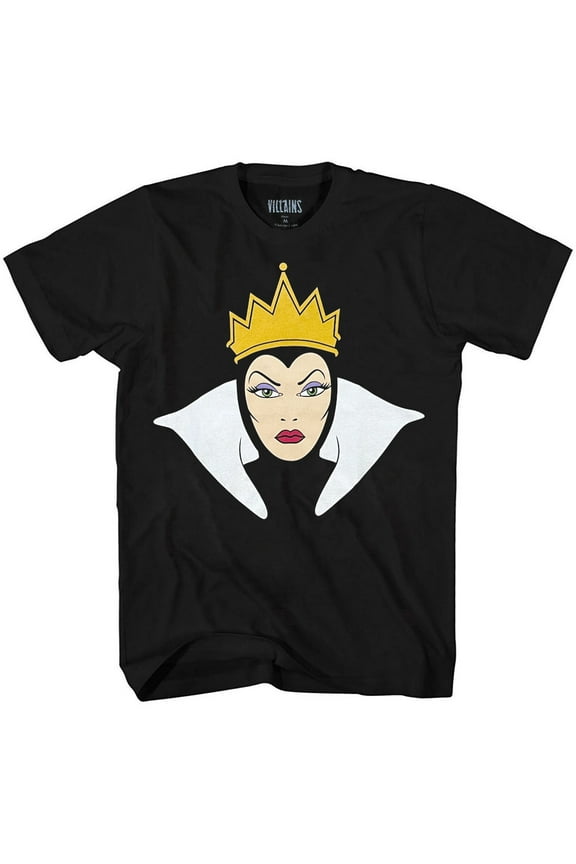 Villains Evil Queen Face T-Shirt