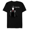 thumbnail image 1 of Disney Villains Evil Queen If I Had A Heart - Short Sleeve Blended T-Shirt for Adults - Customized-Black, 1 of 5