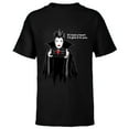 thumbnail image 1 of Disney Villains Evil Queen If I Had A Heart - Short Sleeve T-Shirt for Kids - Customized-Black, 1 of 5