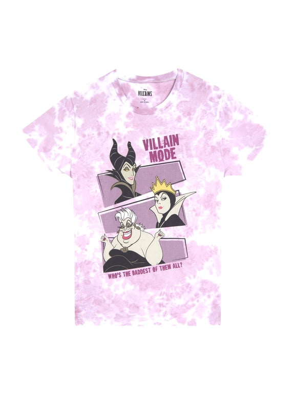 Villains Women's Short Sleeve T-Shirt Purple