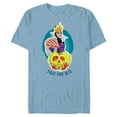 thumbnail image 1 of Disney Villains Evil Queen Poison Apple Just One Bite - Short Sleeve Blended T-Shirt for Adults - Customized-Ocean Blue, 1 of 5
