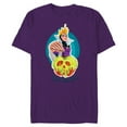 thumbnail image 1 of Disney Villains Evil Queen Poison Apple Just One Bite - Short Sleeve Blended T-Shirt for Adults - Customized-Purple, 1 of 5