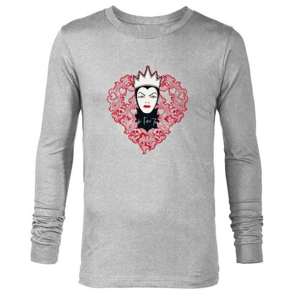 Disney Villains Evil Queen So Much For True Love Valentine’s - Long Sleeve T-Shirt for Men - Customized-Athletic Heather