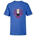 thumbnail image 1 of Disney Villains Evil Queen So Much For True Love Valentine’s - Short Sleeve T-Shirt for Kids - Customized-Royal, 1 of 5