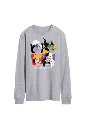 Villains - Evil Queens - EW. Valentine's Day - Men's Long Sleeve T-Shirt
