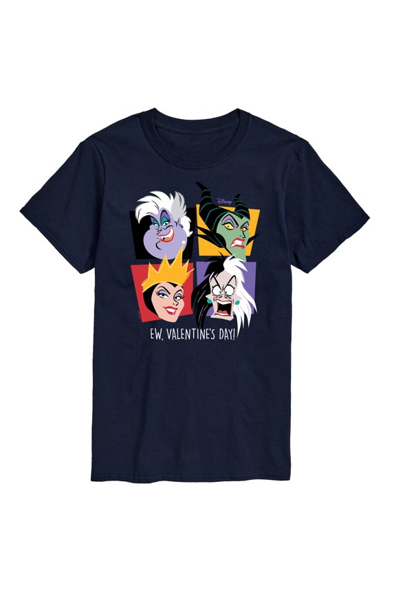 Villains - Evil Queens - EW. Valentine's Day - Men's Short Sleeve Graphic T-Shirt