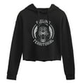 thumbnail image 1 of Disney Villains - Feeling Territorial Scar - Juniors Cropped Pullover Hoodie, 1 of 5
