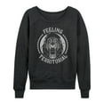 thumbnail image 1 of Disney Villains - Feeling Territorial Scar - Women's Lightweight French Terry Long Sleeve Shirt, 1 of 5