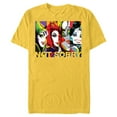 thumbnail image 1 of Disney Villains Female Baddies Not Sorry T-Shirt- Short Sleeve Blended T-Shirt for Adults - Customized-Yellow, 1 of 5