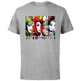 thumbnail image 1 of Disney Villains Female Baddies Not Sorry T-Shirt - Short Sleeve Cotton T-Shirt for Adults - Customized-Athletic Heather, 1 of 2