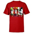thumbnail image 1 of Disney Villains Female Baddies Not Sorry T-Shirt - Short Sleeve T-Shirt for Kids - Customized-Red, 1 of 5