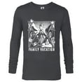 thumbnail image 1 of Disney Villains Graphic Print Group Family Vacation Trip - Long Sleeve T-Shirt for Men - Customized-Charcoal Heather, 1 of 5