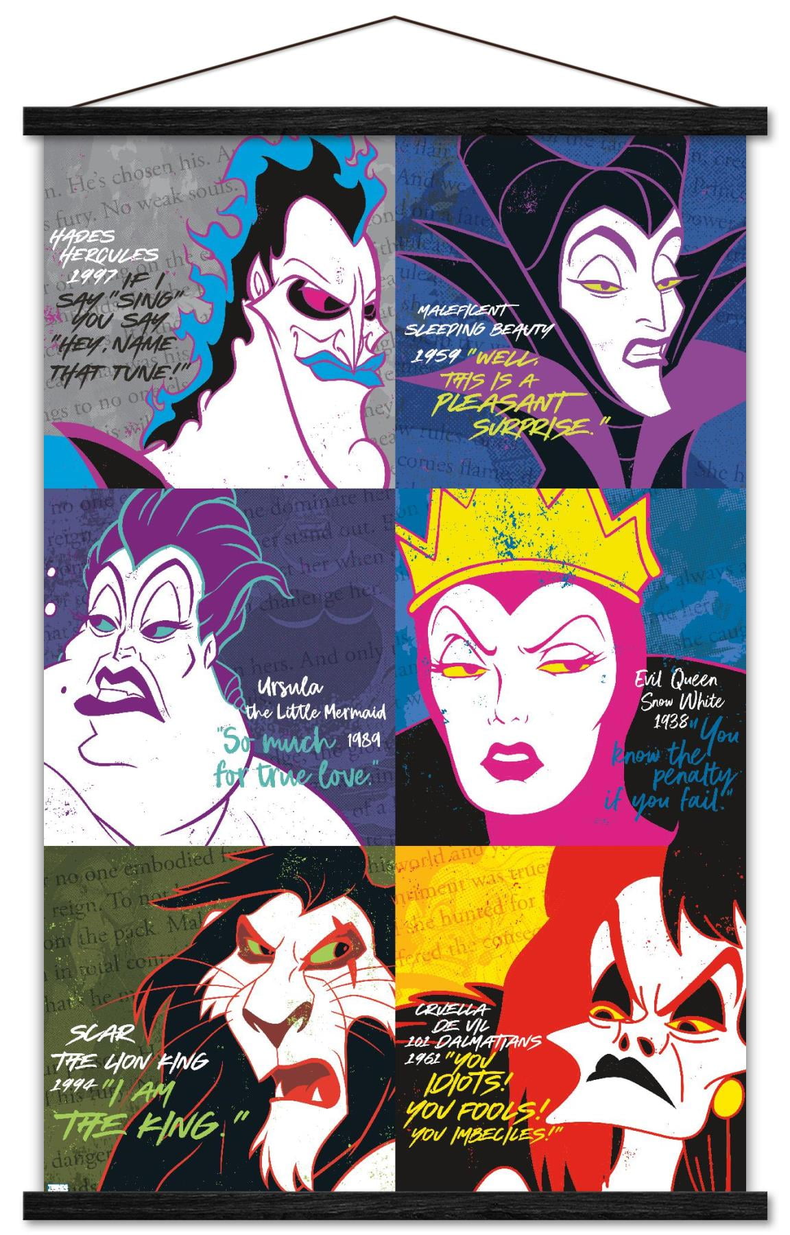 Disney-Villains-Grid-Wall-