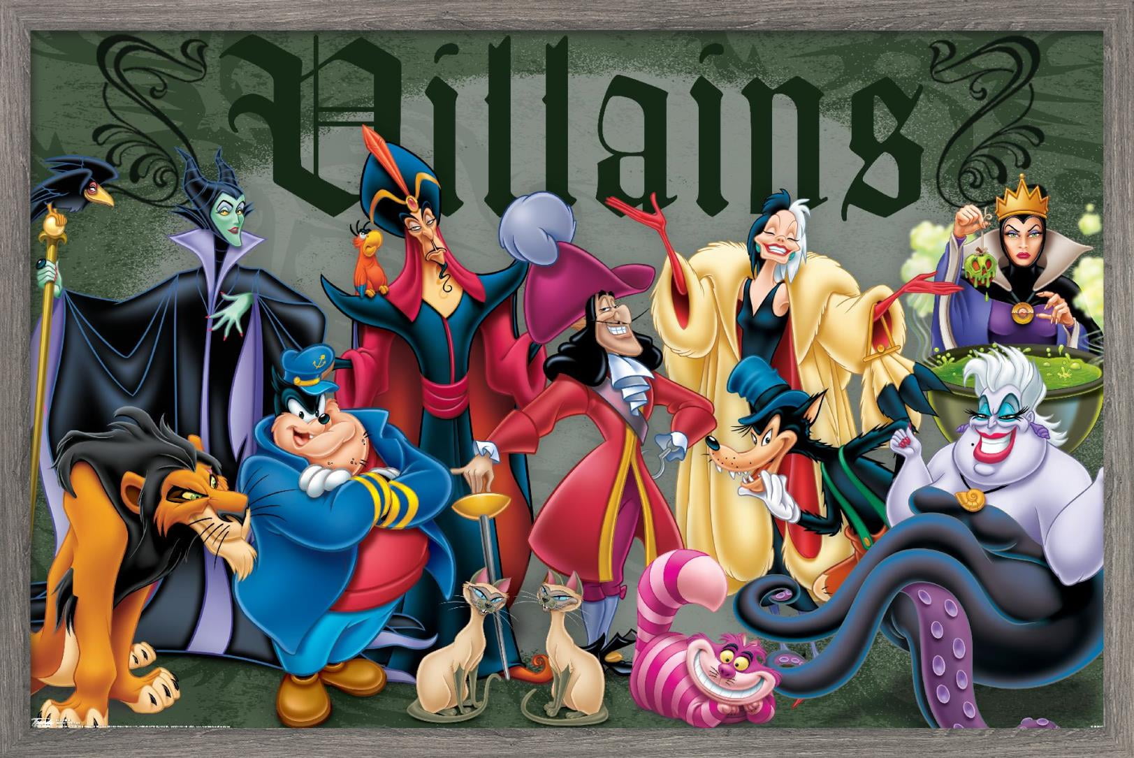 Disney-Villains-Group-Pose-