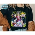 Disney Villains Group Ursula Cruella Maleficent Evil Queen Portrait ...