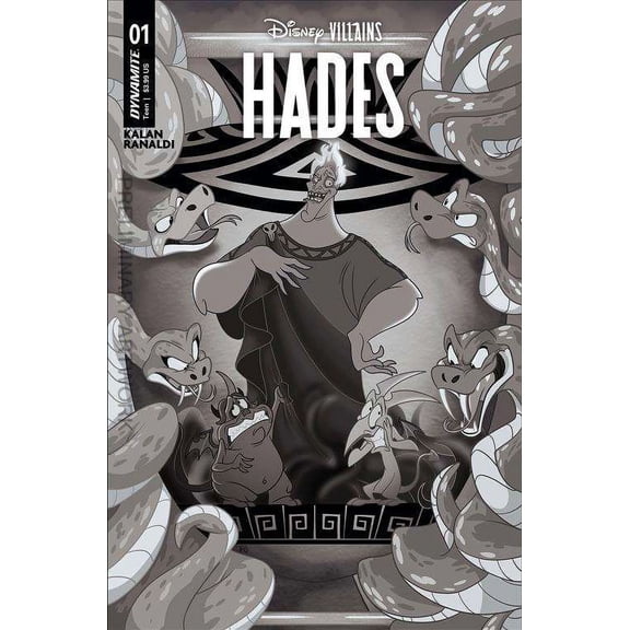 Disney Villains: Hades #1J VF ; Dynamite Comic Book