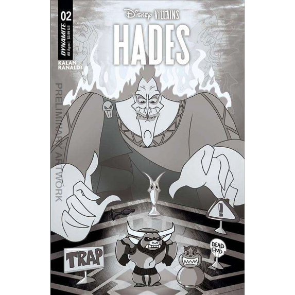 Disney Villains: Hades #2H VF ; Dynamite Comic Book