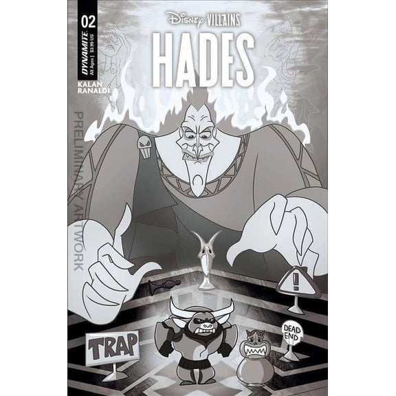 Disney Villains: Hades #2H VF ; Dynamite Comic Book