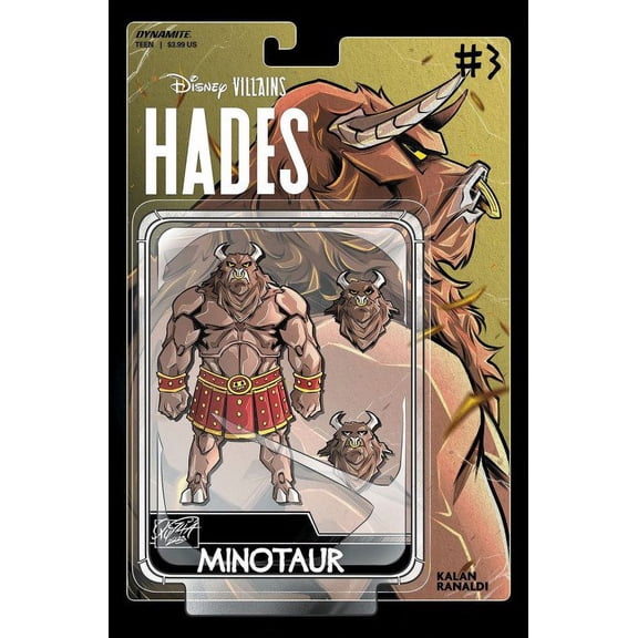 Disney Villains: Hades #3E VF ; Dynamite Comic Book