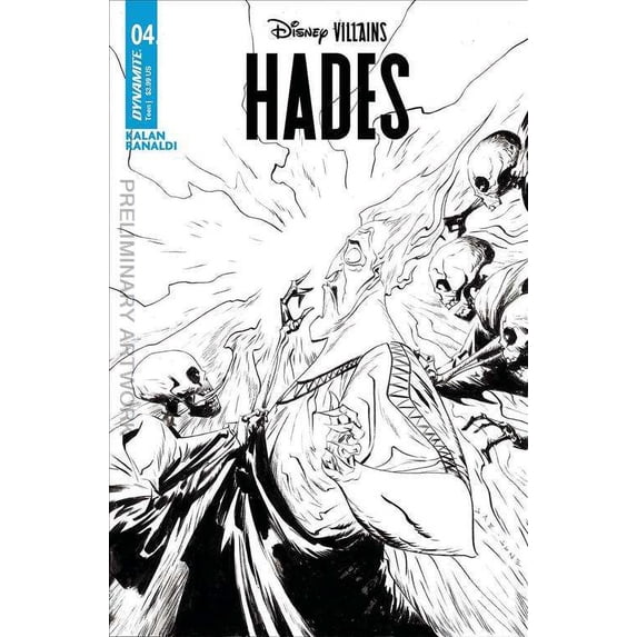 Disney Villains: Hades #4F VF ; Dynamite Comic Book