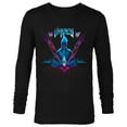 thumbnail image 1 of Disney Villains Hades 90s Rock Band T-Shirt - Long Sleeve T-Shirt for Men - Customized-Black, 1 of 5