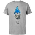 thumbnail image 1 of Disney Villains Hades Big Face T-Shirt - Short Sleeve Cotton T-Shirt for Adults - Customized-Athletic Heather, 1 of 5