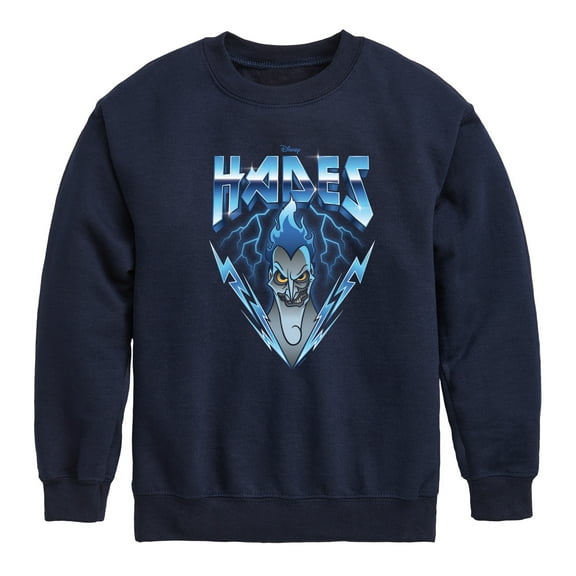 Disney Villains - Hades Glam Rock - Toddler & Youth Crewneck Fleece Sweatshirt