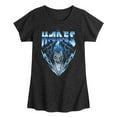 thumbnail image 1 of Disney Villains - Hades Glam Rock - Toddler & Youth Girls Short Sleeve Graphic T-Shirt, 1 of 5