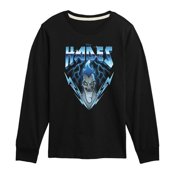 Disney Villains - Hades Glam Rock - Toddler & Youth Long Sleeve Graphic T-Shirt