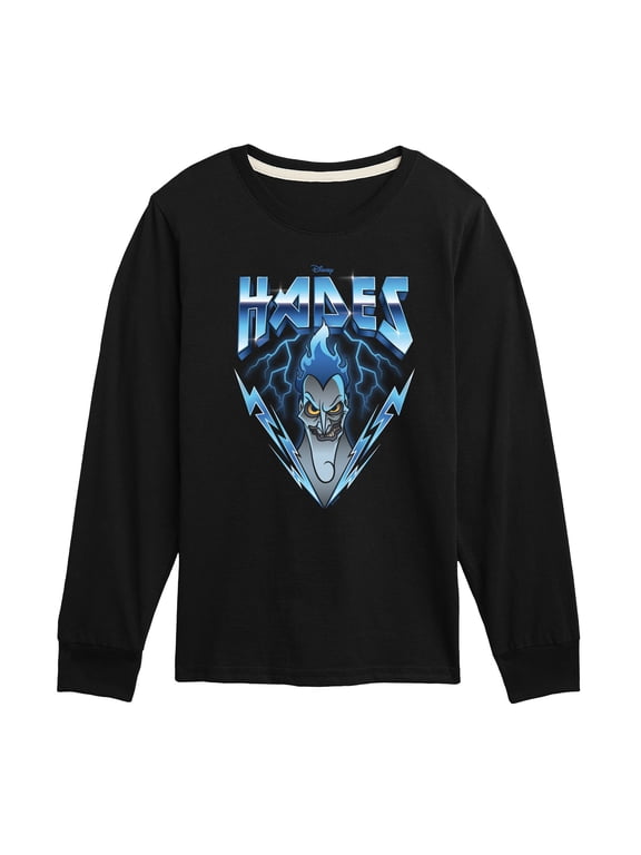 Villains - Hades Glam Rock Boys' Long Sleeve Graphic T-Shirt