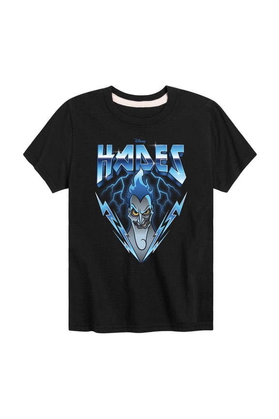 Villains - Hades Glam Rock - Toddler & Youth Short Sleeve Graphic T-Shirt