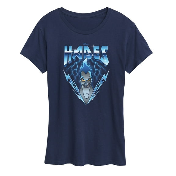 Disney Villains - Hades Glam Rock - Women's Short Sleeve Graphic T-Shirt