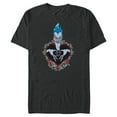 thumbnail image 1 of Disney Villains Hades Hercules Hot For You Valentine’s Day - Short Sleeve Blended T-Shirt for Adults - Customized-Dark Heather, 1 of 5