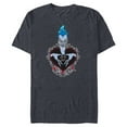 thumbnail image 1 of Disney Villains Hades Hercules Hot For You Valentine’s Day - Short Sleeve Blended T-Shirt for Adults - Customized-Navy Heather, 1 of 5